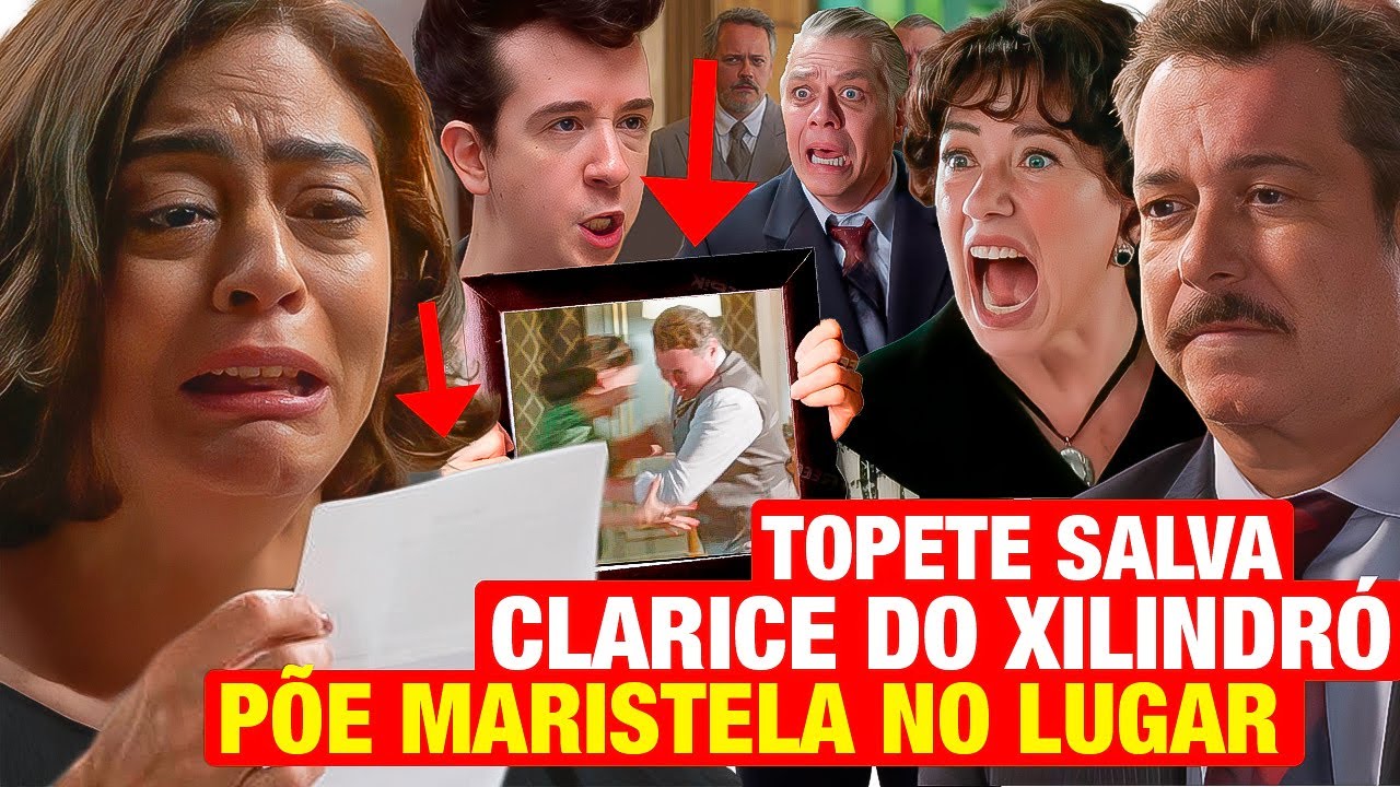 GAROTA DO MOMENTO: Topete tem IDEIA GENIAL salva CLARICE DE IR PRO XILINDRÓ! põe MARISTELA NO LUGAR!