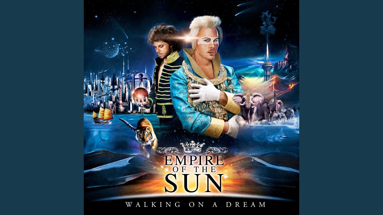 Cover for the song 'Walking On A Dream' by artist(s) 'Empire Of The Sun'
