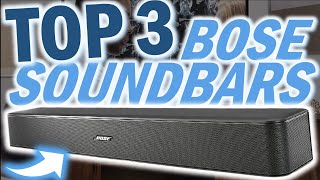 Top 3 BOSE SOUNDBARS 2024 | Top 3 Bose Soundbars im Vergleich | Bose Soundbar Test