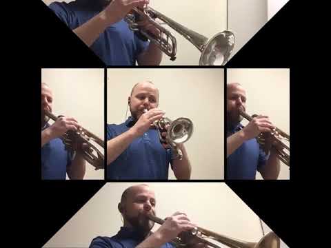 Concerto St. Marc (2nd Mvt.) by Albinoni for 5 trumpets