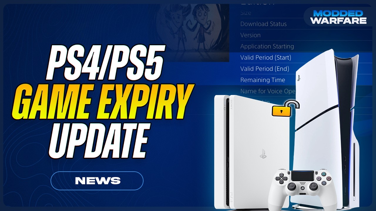 PS4/PS5 Game Expiry DRM Update