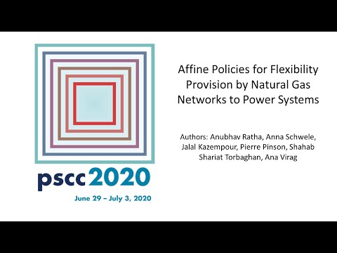 Affine Policies for Flexibility Provision by Natural Gas Networks to Power Systems