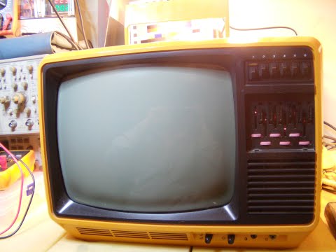 Philips TX711 TV Repair Restoration part 1 of 2