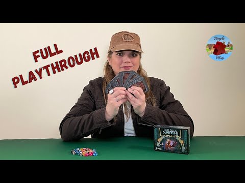 One Deck Dungeon Board Game Playthrough