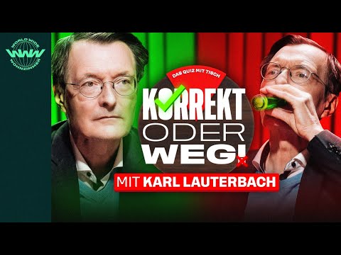 KORREKT oder WEG! (mit Karl Lauterbach und Wildcard Maik)