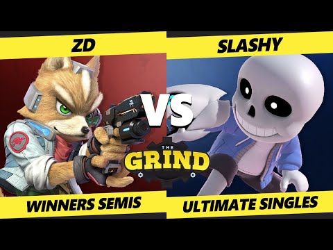 The Grind 216 - SLASHY (Mii Brawler) Vs. ZD (Fox, Wolf) Smash Ultimate - SSBU