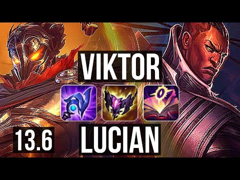 VIKTOR vs LUCIAN (MID) | Rank 6 Viktor, 9/1/3 | TR Challenger | 13.6