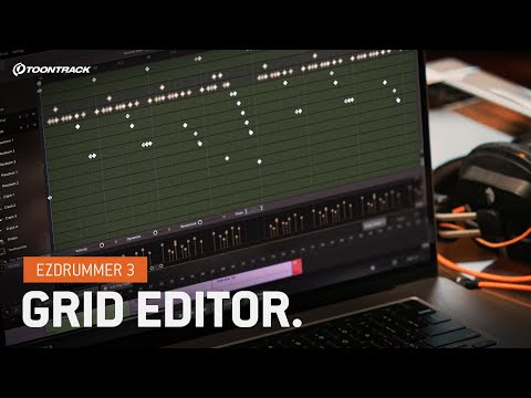 EZdrummer 3: Grid Editor