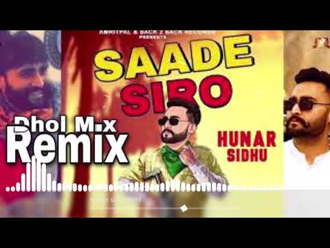 SAADE SIRO (Full Song) - Hunar Sidhu | Cheetah | ft.Basra Production | Latest Punjabi Songs 2021