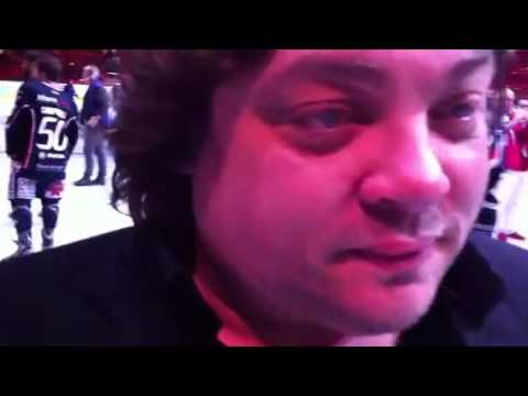 Réaction de Mickael Juret et de Simon Lacroix, après la victoire de la Coupe de France 2014