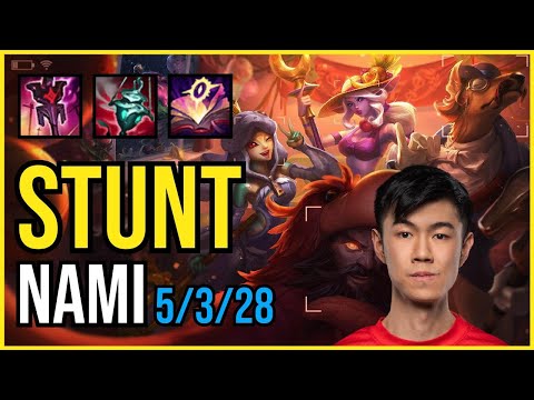 STUNT - NAMI vs. JANNA Support | NA DIAMOND | PATCH 11.1