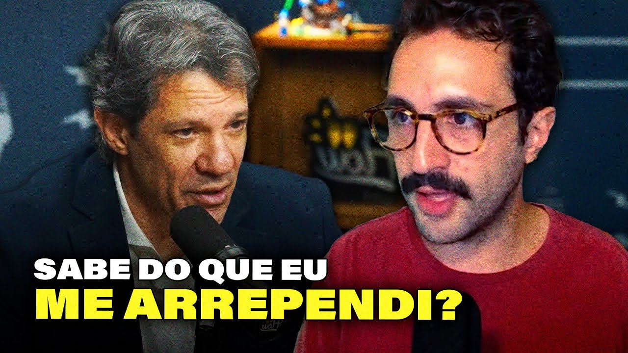 FERNANDO HADDAD FALA SOBRE ECONOMIA NO FLOW