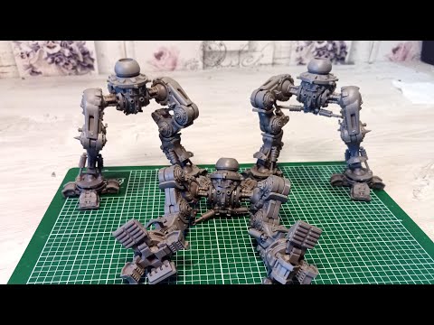 Movable legs for Imperial Knights Warhammer 40000 Renegade