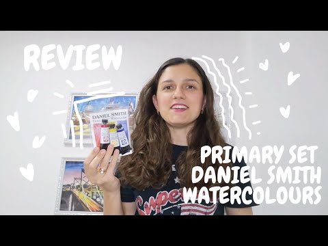 Review: Daniel Smith primary set watercolors in tube