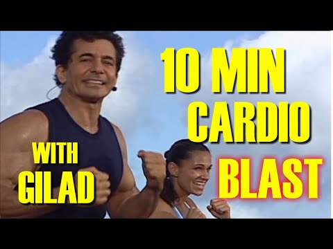 10 Minute Cardio Blast with Gilad - No Equipment Needed - Home Workout