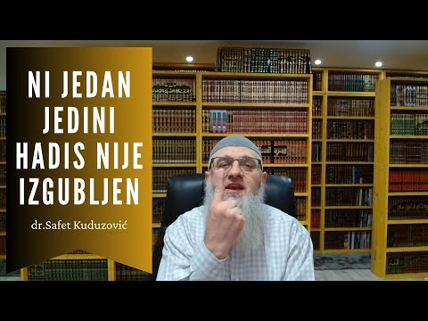 Sunnet je ladja spasa || dr. Safet Kuduzović || Ni jedan jedini hadis nije....