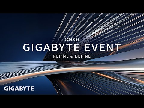 REFINE &amp; DEFINE | GIGABYTE EVENT 2026 CES