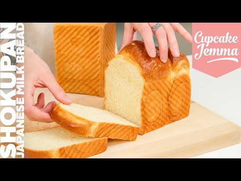 Easy Shokupan Recipe - Japanese Milk Bread + Tangzhong | Cupcake Jemma