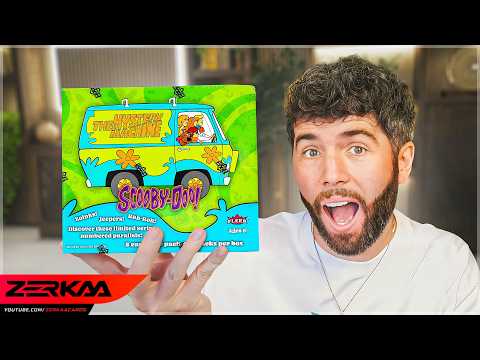 OPENING SCOOBY DOO CARDS FOR THE FIRST TIME