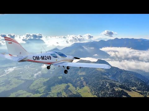 Sankt Johann in Tirol  - Episode 3 - back to Příbram with full ATC communication