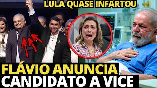 URGENTE: FLÁVIO ANUNCIA SEU VICE E LULA PASSA MAL! REVIRAVOLTA INESPERADA!!