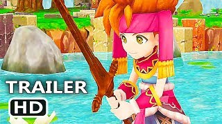 PS4 - Secret of Mana PS4 Gameplay (2018)