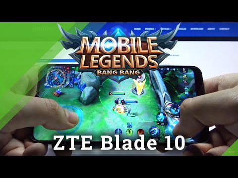 Test Game Mobile Legends on ZTE Blade 10 | MediaTek Helio P60 | 2 GB RAM | Gameplay - FPS Check