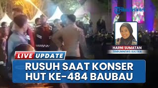 Konser HUT ke-484 Baubau di Kotamara Diwarnai Keributan, Polisi: Gegara Anak Kecil Bersenggolan