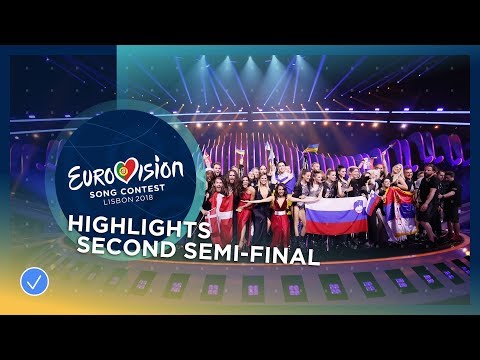 Highlights of the second Semi-Final - Eurovision 2018