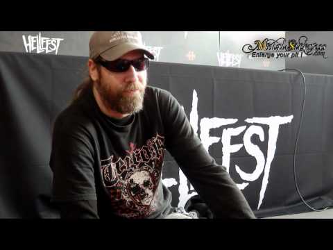 Cannibal Corpse interview (Rob Barrett) @ Hellfest 2012 - Metal Sickness