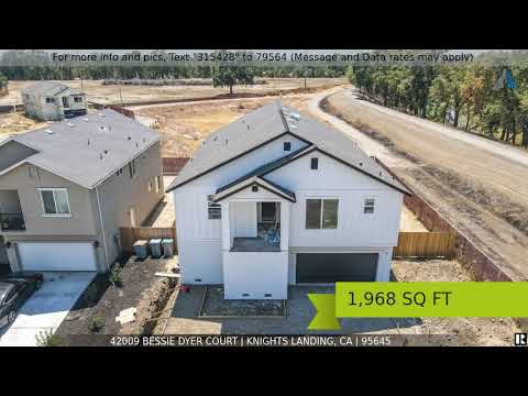 Priced at $569,000 - 42009 Bessie Dyer Court, Knights Landing, CA 95645