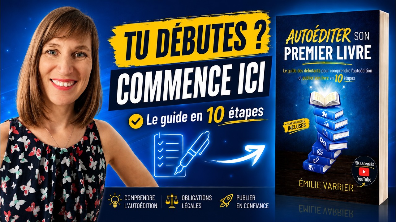 📘Comment autoéditer son premier livre ? La méthode en 10 étapes
