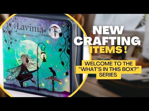New Lavinia Stamps release! Plus: The Stamp Storage Binder is back in stock for limited time only!