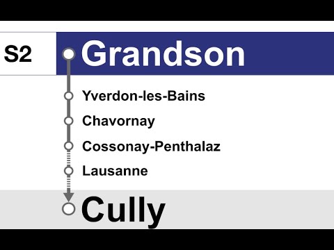 annonces CFF » S2 Grandson — Cully (2023) | RER Vaud | SLBahnen