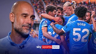 Pep Guardiola talks squad rotation, player fitness & Manchester City’s season hopes