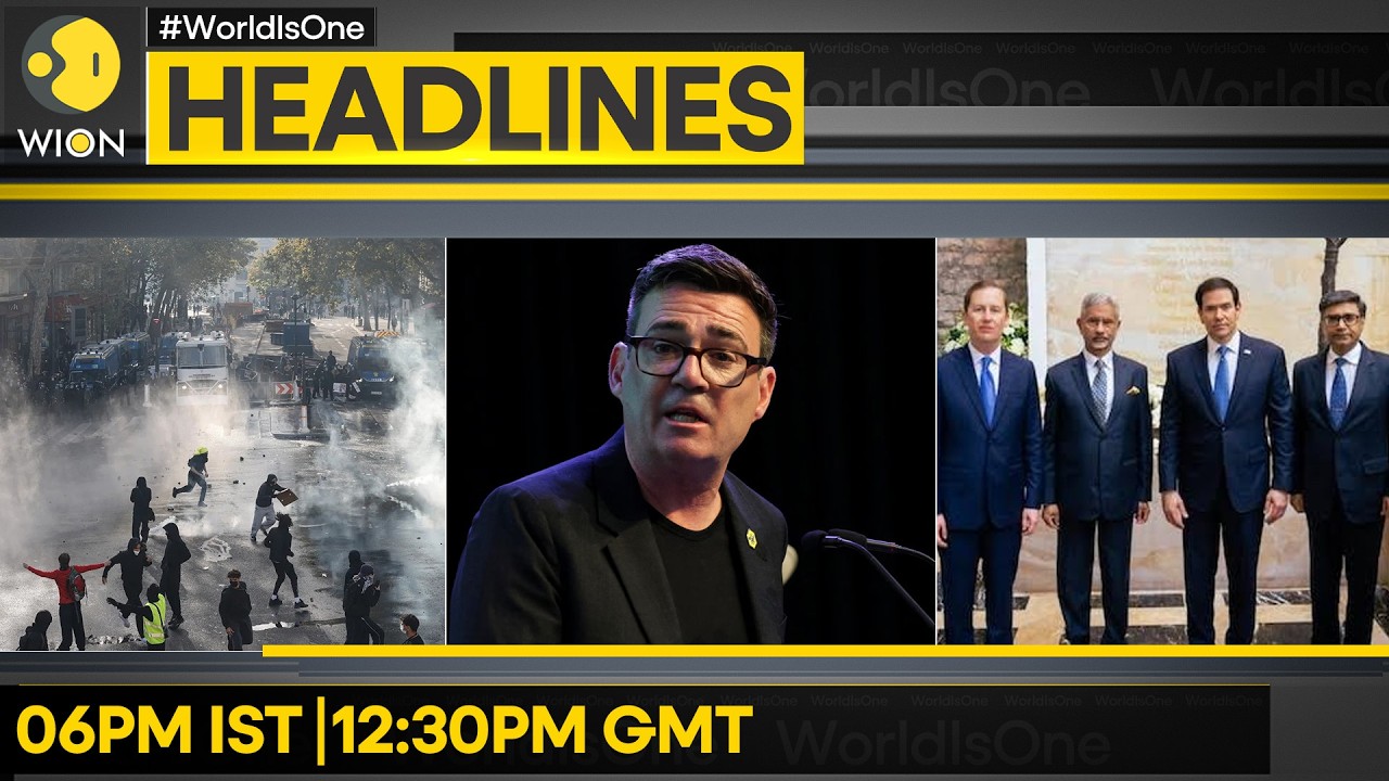 In Mumbai, Rubio Eyes Trade & Energy Ties | UK Fighter Jets To Protect Saudi Arabia | WION Headlines