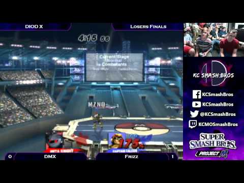DIOD X Project M Singles Losers Finals: DMX (Meta Knight) Vs. Frizz (Falcon)