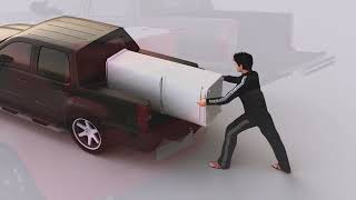 How To Load or Unload Heavy Items Into Truck and Vehicles by Yourself with the Easy Loader