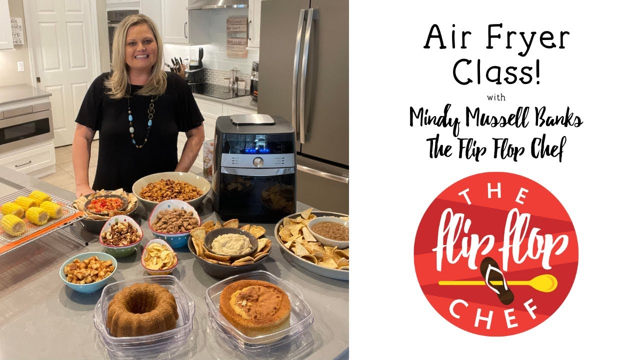 Pampered Chef Air Fryer Class with The Flip Flop Chef