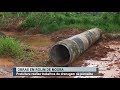 Em Rolim de Moura prefeitura realiza trabalhos de drenagem na Parnaíba