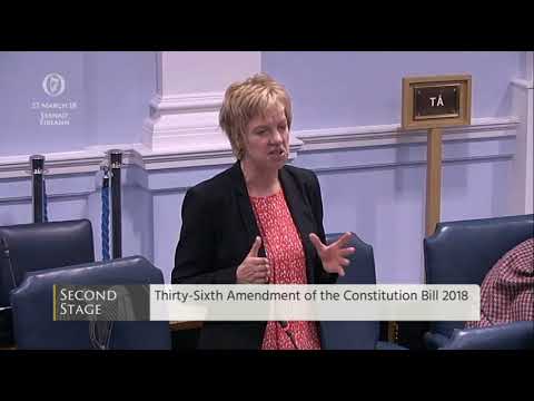 Speech in Seanad Debate on Referendum Bill on Eighth Amendment