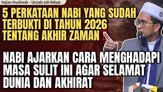 Download lagu 5 Sabda Nabi tentang Akhir zaman yang Telah Jadi Kenyataan di Tahun 2026 - ustadz adi hidayat mp3 Download lagu 5 Sabda Nabi tentang Akhir zaman yang Telah Jadi Kenyataan di Tahun 2026 - ustadz adi hidayat mp3