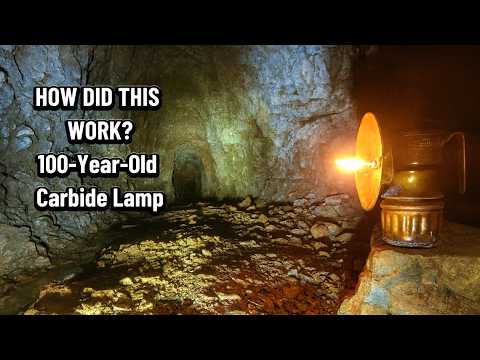 HOW DID THIS WORK? 100-Year-Old Carbide Miners Lamp