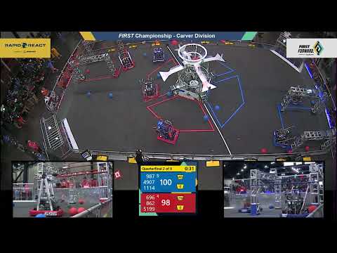 Quarterfinal 2 - 2022 FIRST Championship - Carver Division