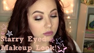 Starry Eyed Look! New Foiled Shadows | Collab with LipglossLeslie!!!