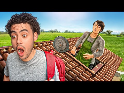 ESCAPING My STRICT PARENTS House.. (Schoolboy Runaway)