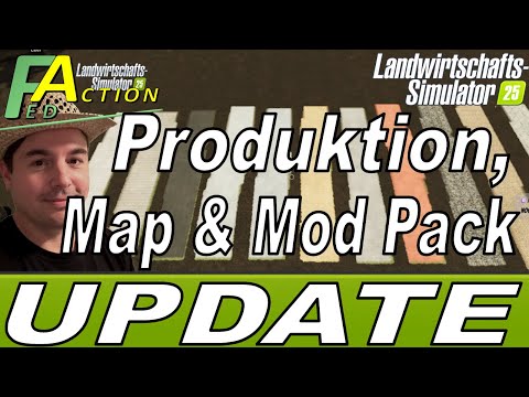 LS25 Update Introduction of new productions and new NF March 4x Map Version Release #LS25Mods
