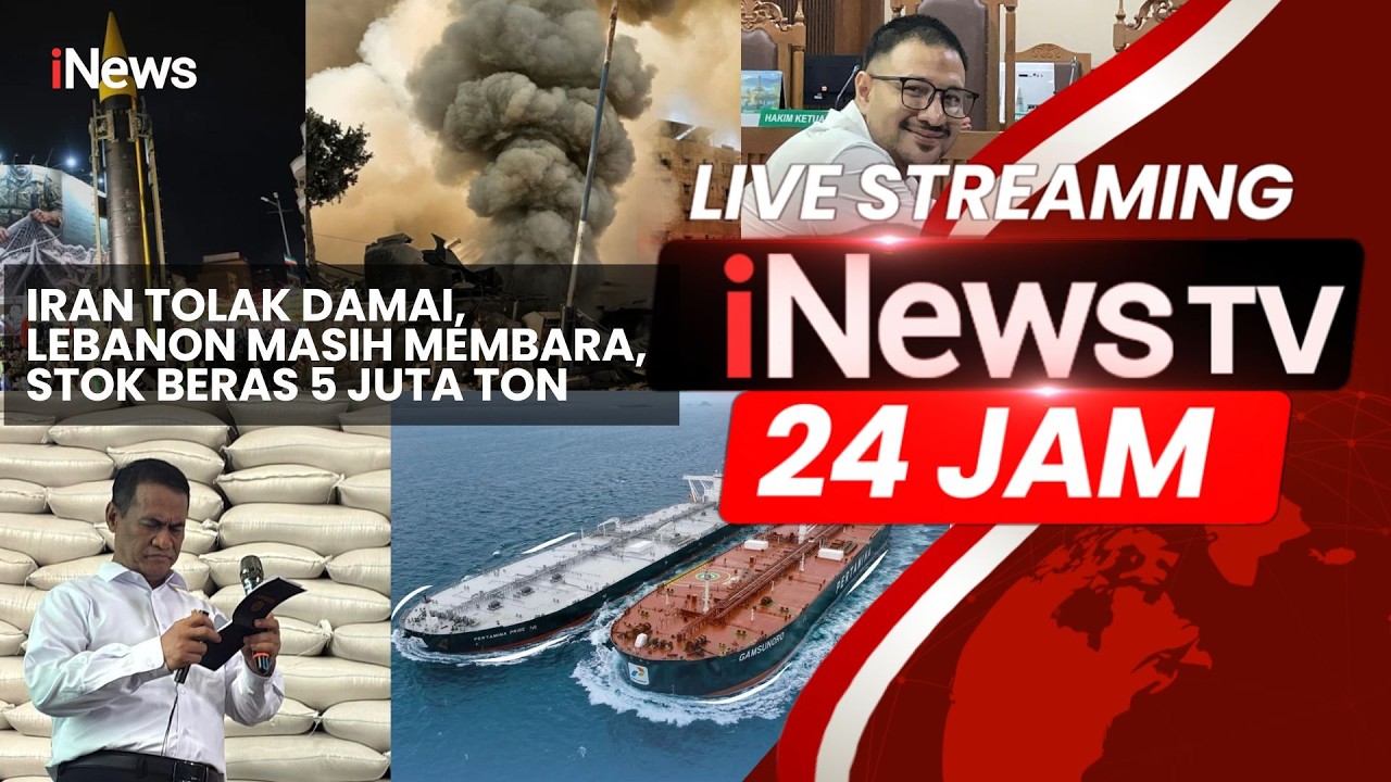 🔴LIVE STREAMING INEWS TV 24 JAM