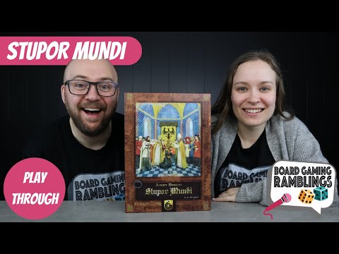 Stupor Mundi - 2 player playthrough