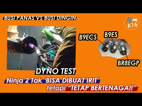 NGK Series - BR8EGP vs B9ES vs B9ECS - Tes Dyno